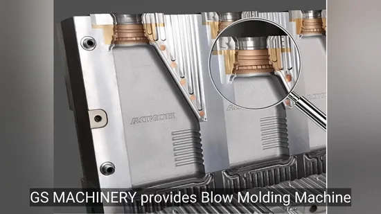 Экструзионно-выдувные формы для пластиковых бутылок с зачисткой облоя