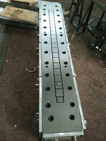 Высокоскоростная экструзионная головка для пресс-форм ПВХ/ПЭ-труб, оконного профиля, профиля для настила из ДПК, инструмента для изготовления фоторамок из вспененного полистирола (PS)