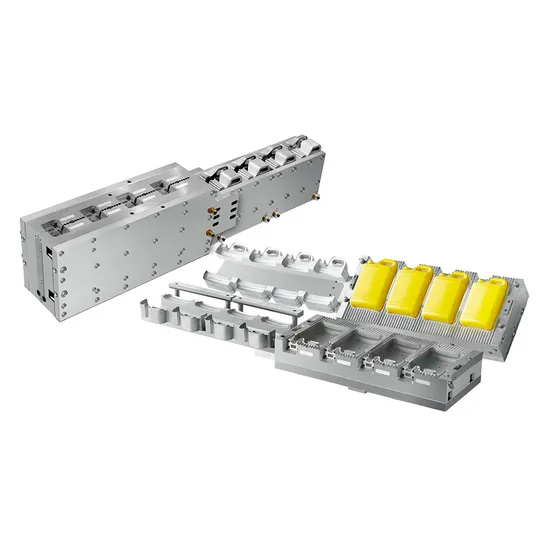 Индивидуальная полуавтоматическая литьевая экструзионная форма для бутылок