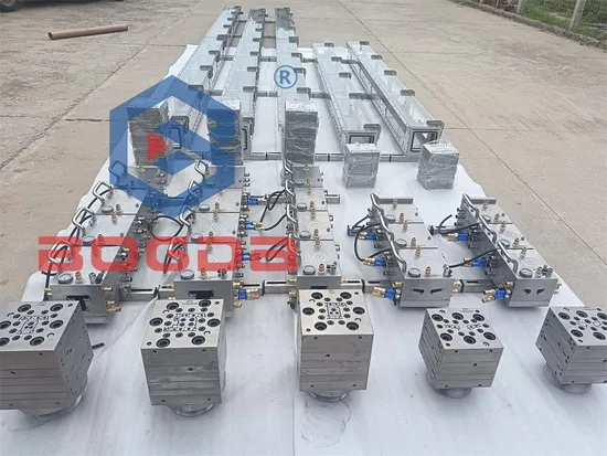 Пресс-форма для экструзии ПВХ-профилей европейского стандарта для окон